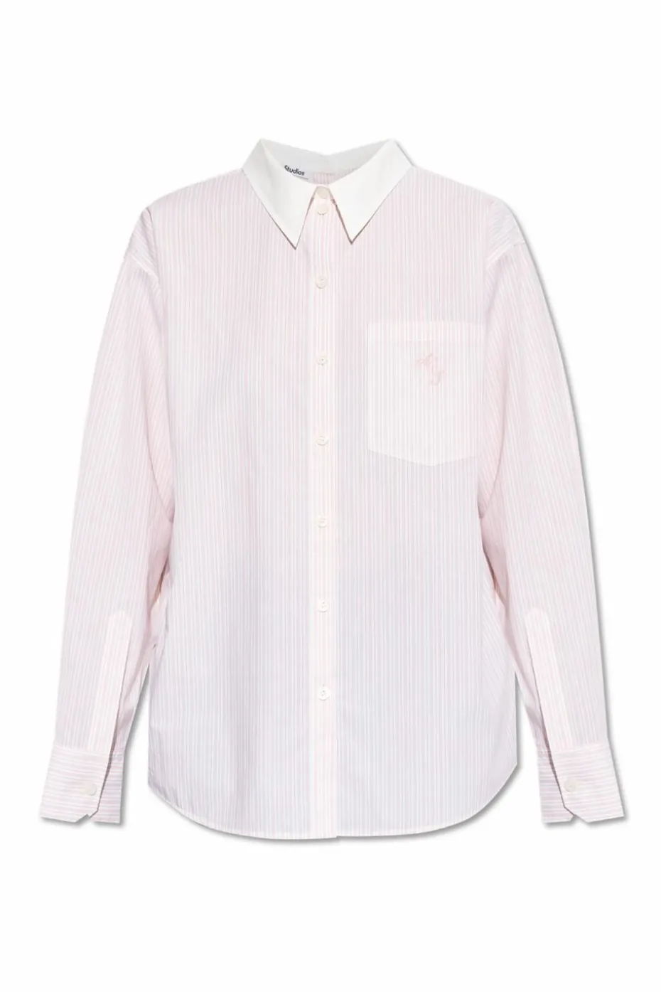 Acne Studios RÓŻOWY Koszula z logo