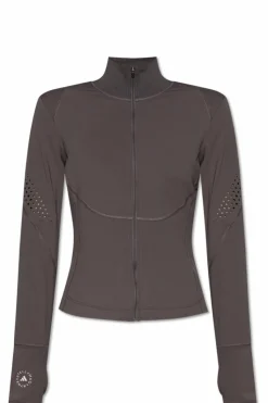 ADIDAS by Stella McCartney BRĄZOWY Bluza treningowa