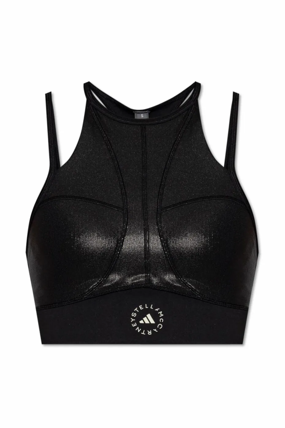 ADIDAS by Stella McCartney CZARNY Biustonosz treningowy
