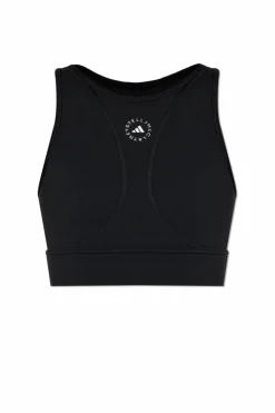 ADIDAS by Stella McCartney CZARNY Biustonosz sportowy z logo