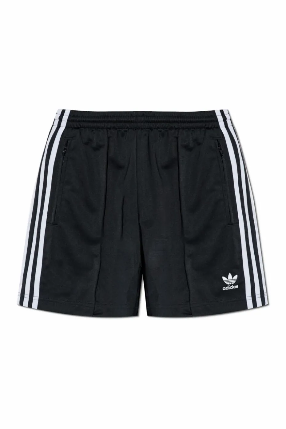 ADIDAS Originals CZARNY Szorty z wyszytym logo