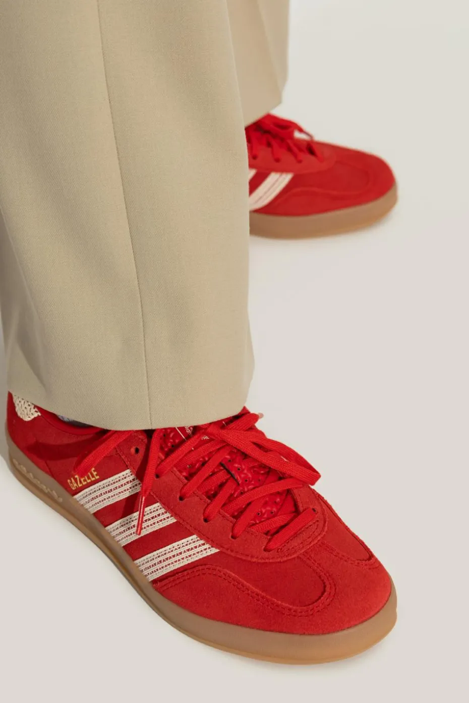 ADIDAS Originals CZERWONY Buty sportowe `Gazelle Indoor`