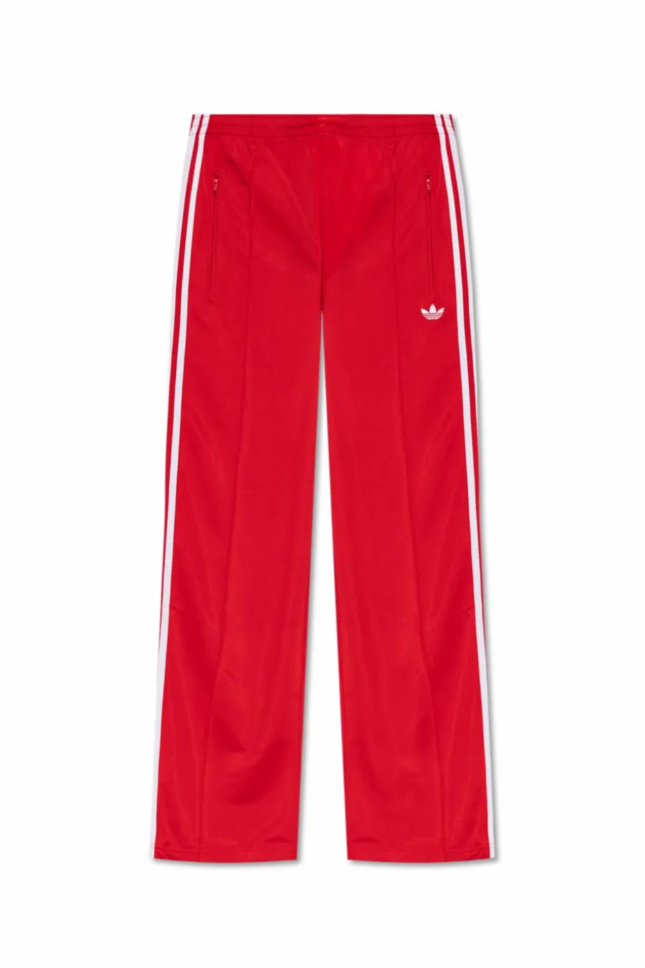 ADIDAS Originals CZERWONY Spodnie dresowe z nogawkami o prostym kroju