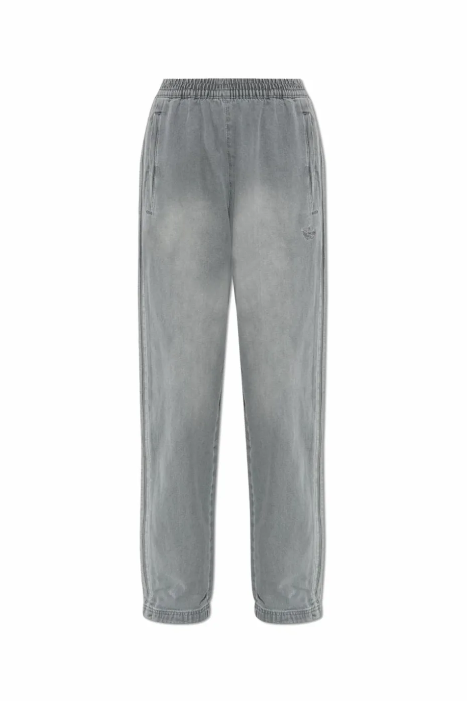 ADIDAS Originals SZARY Jeansowe spodnie