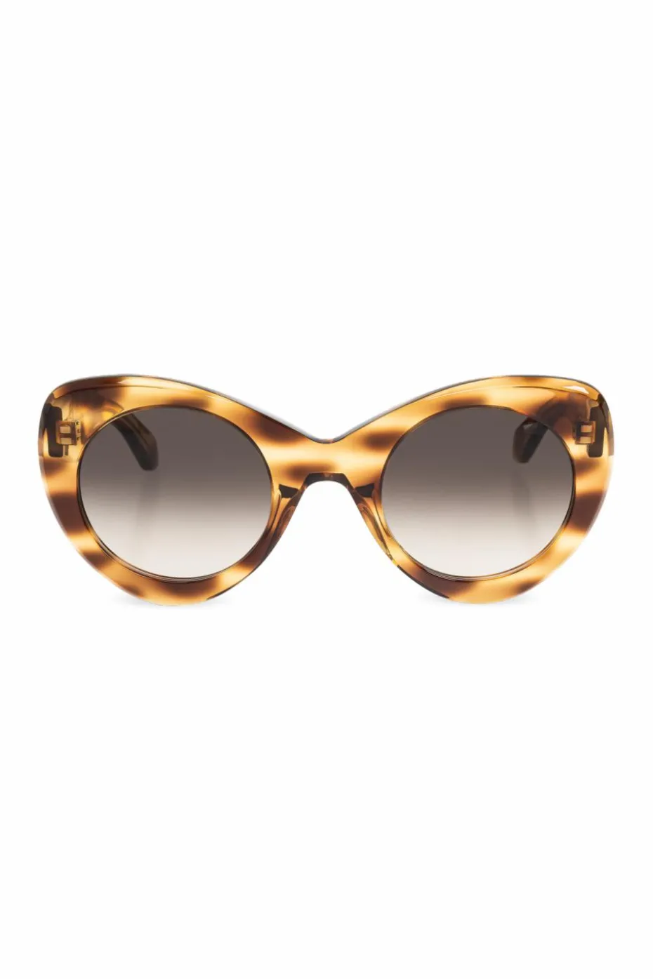Alaïa beżowy Okulary przeciwsłoneczne