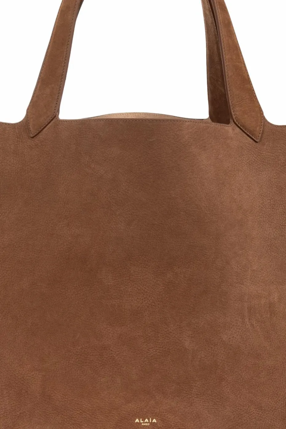 Alaïa BRĄZOWY Torba `Le Cabas` typu `shopper`