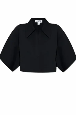 Alaïa CZARNY Krótki top