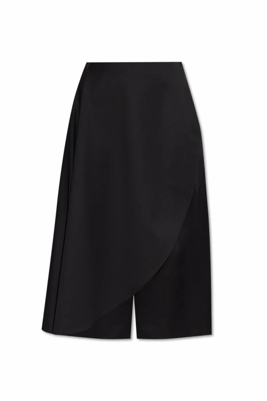 Alaïa CZARNY Spodnie z zakładką
