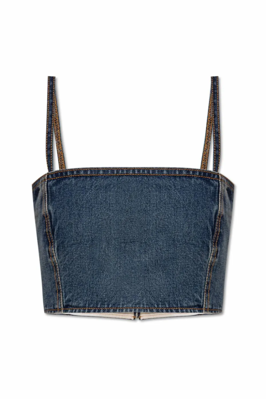 Alaïa NIEBIESKI Jeanowy top