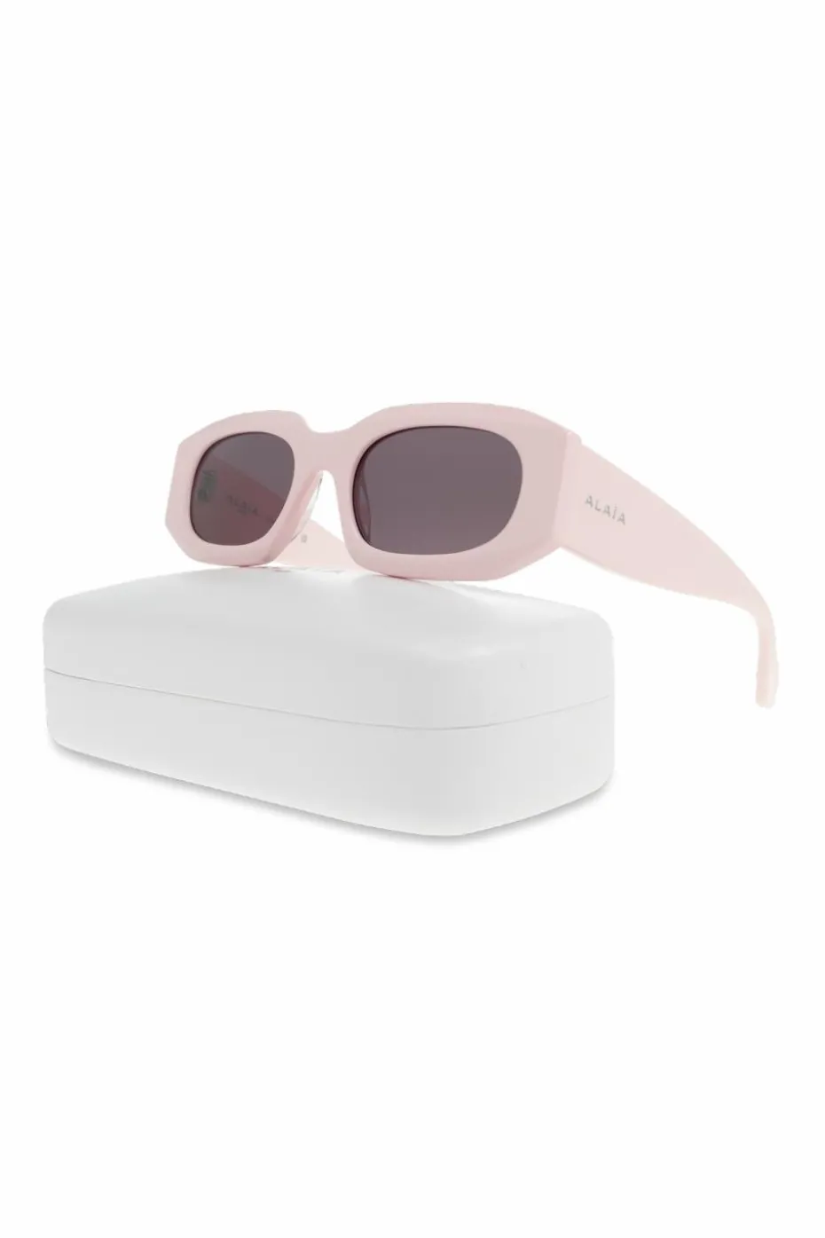 Alaïa RÓŻOWY Okulary przeciwsłoneczne