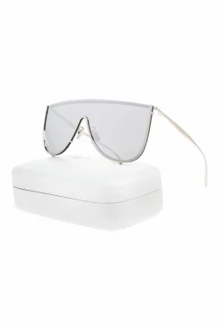 Alaïa SREBRNY Okulary przeciwsłoneczne
