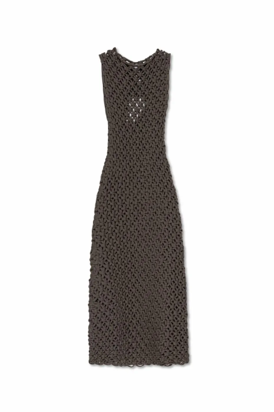 Alaïa SZARY Sukienka bez rękawów
