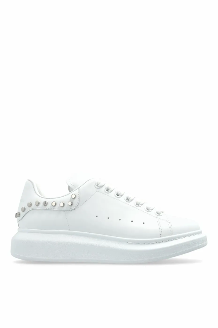 Alexander McQueen BIAŁY Buty sportowe z ćwiekami