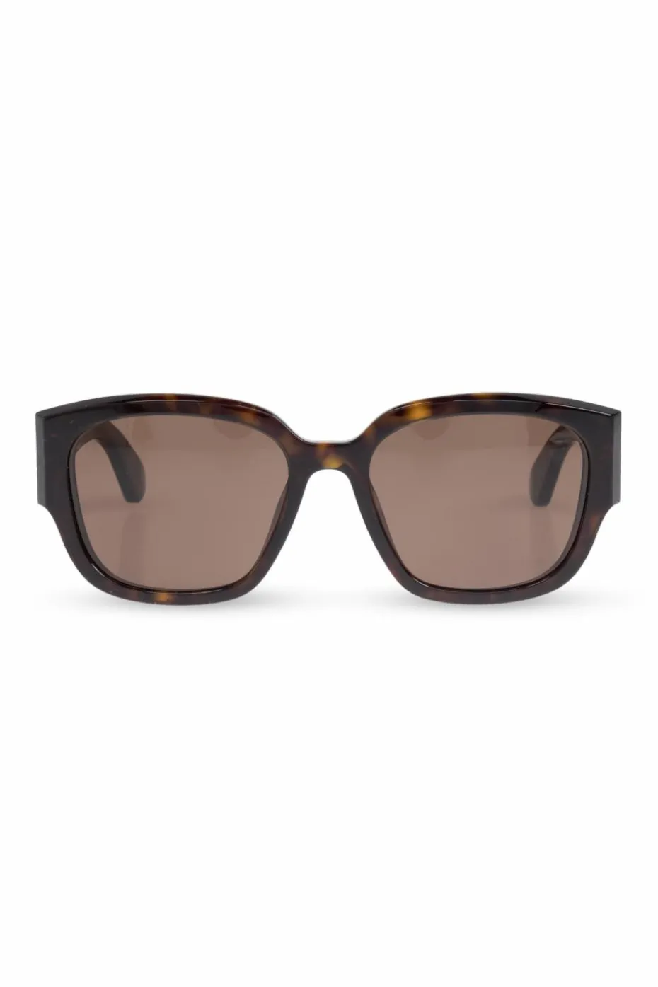 Alexander McQueen BRĄZOWY Okulary przeciwsłoneczne