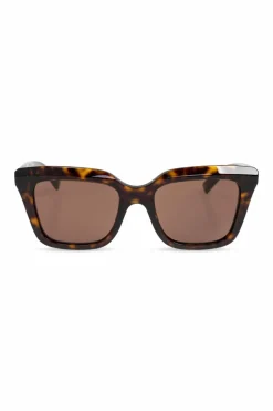 Alexander McQueen BRĄZOWY Okulary przeciwsłoneczne