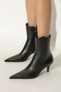 Alexander McQueen CZARNY Botki na obcasie