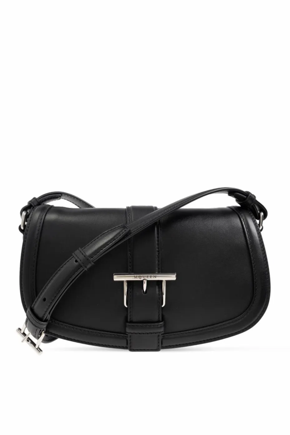 Alexander McQueen CZARNY Torba na ramię `T-Bar Satchel`