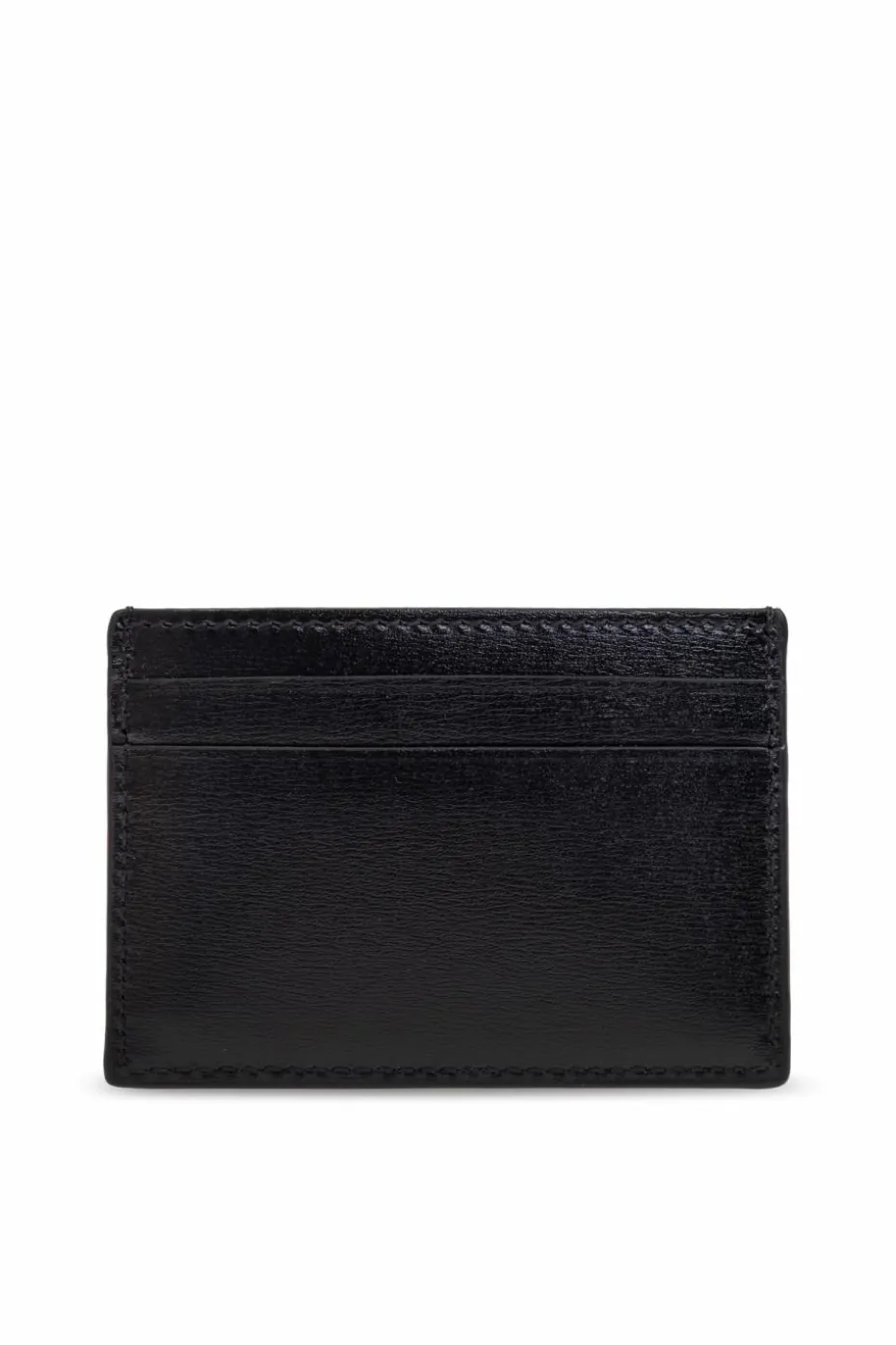 Alexander McQueen CZARNY Skórzane etui na karty