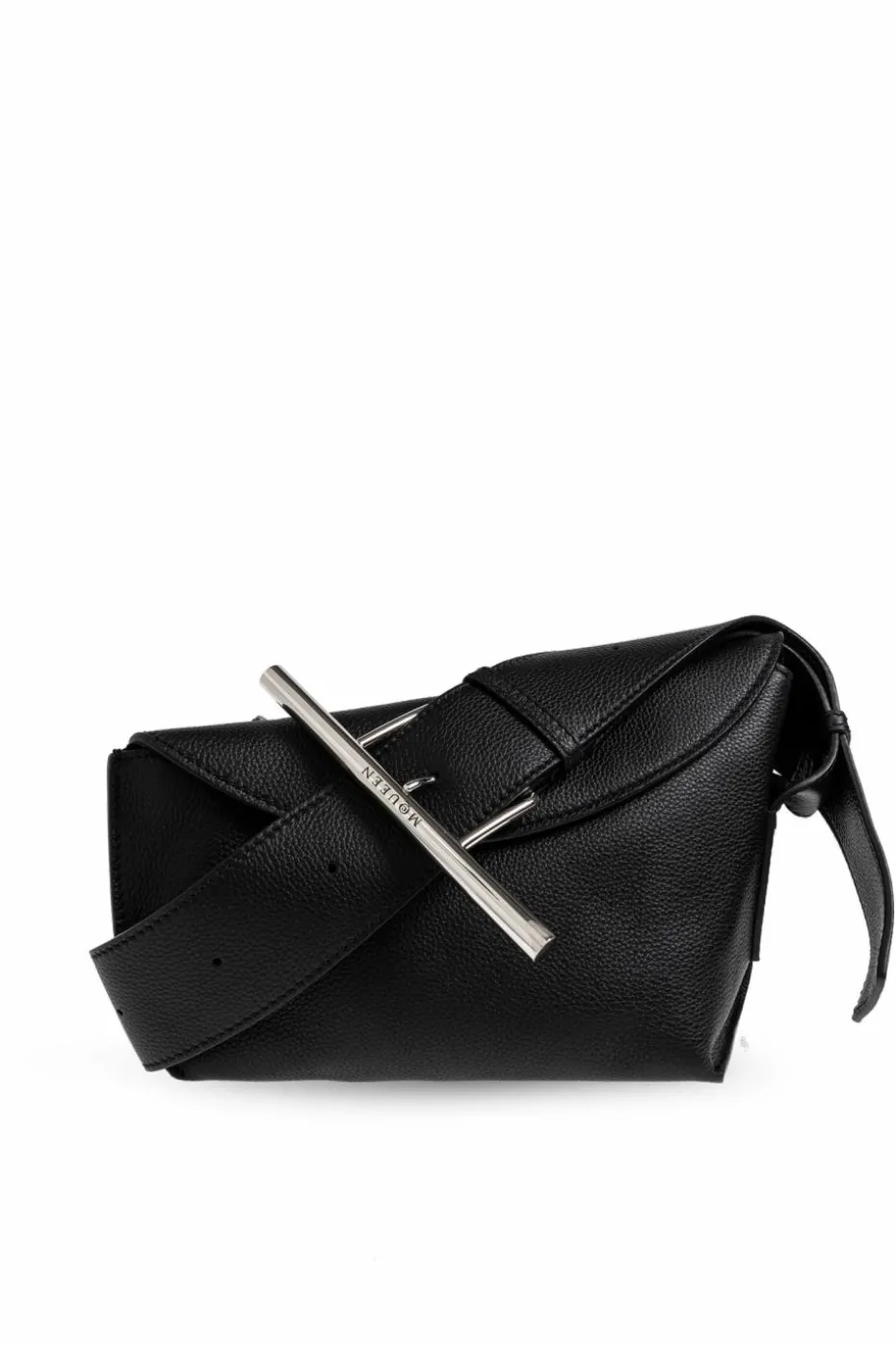 Alexander McQueen CZARNY Torba na pas