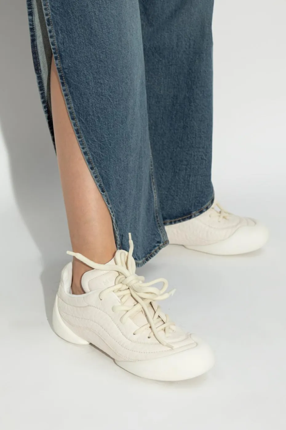 Alexander McQueen kremowy Buty sportowe `Flexion`