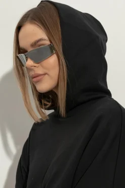 Alexander McQueen SREBRNY Okulary przeciwsłoneczne