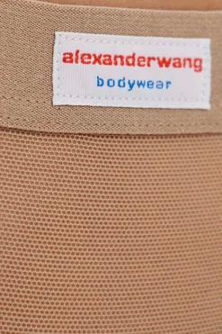 Alexander Wang beżowy Transparentne stringi