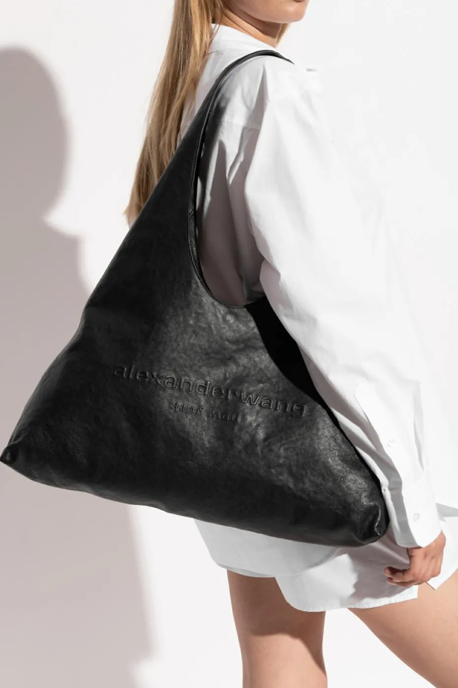 Alexander Wang CZARNY Torba na ramię `Pike Large`