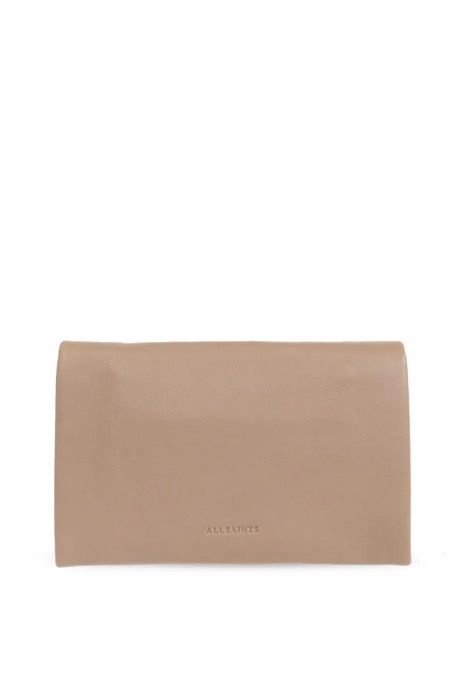 AllSaints beżowy Portfel ‘Harluna’