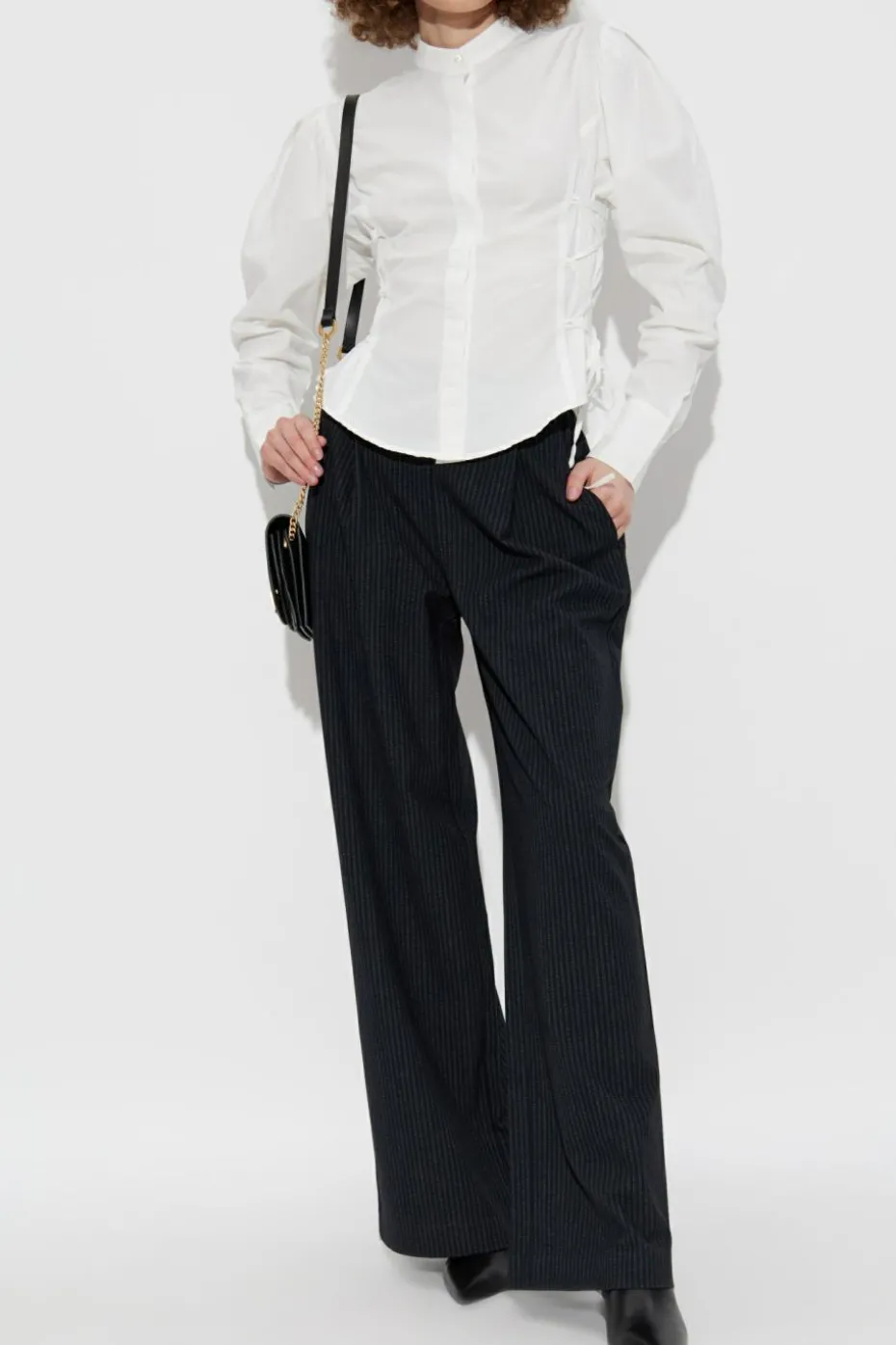 AllSaints BIAŁY Koszula `Evanna’