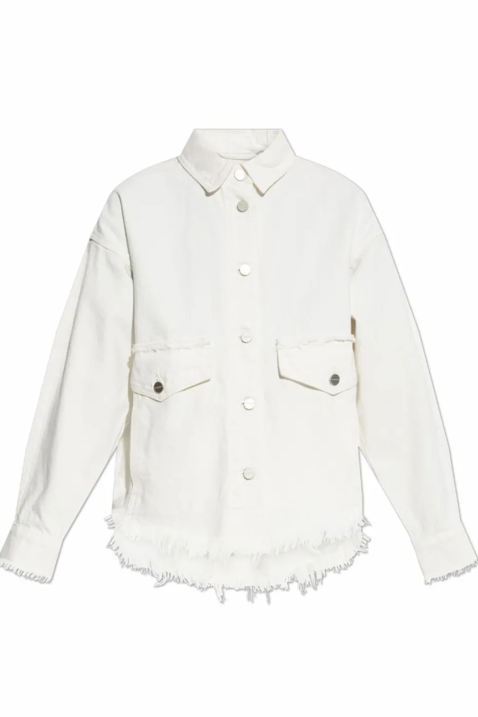 AllSaints BIAŁY Kurtka `Hettie`