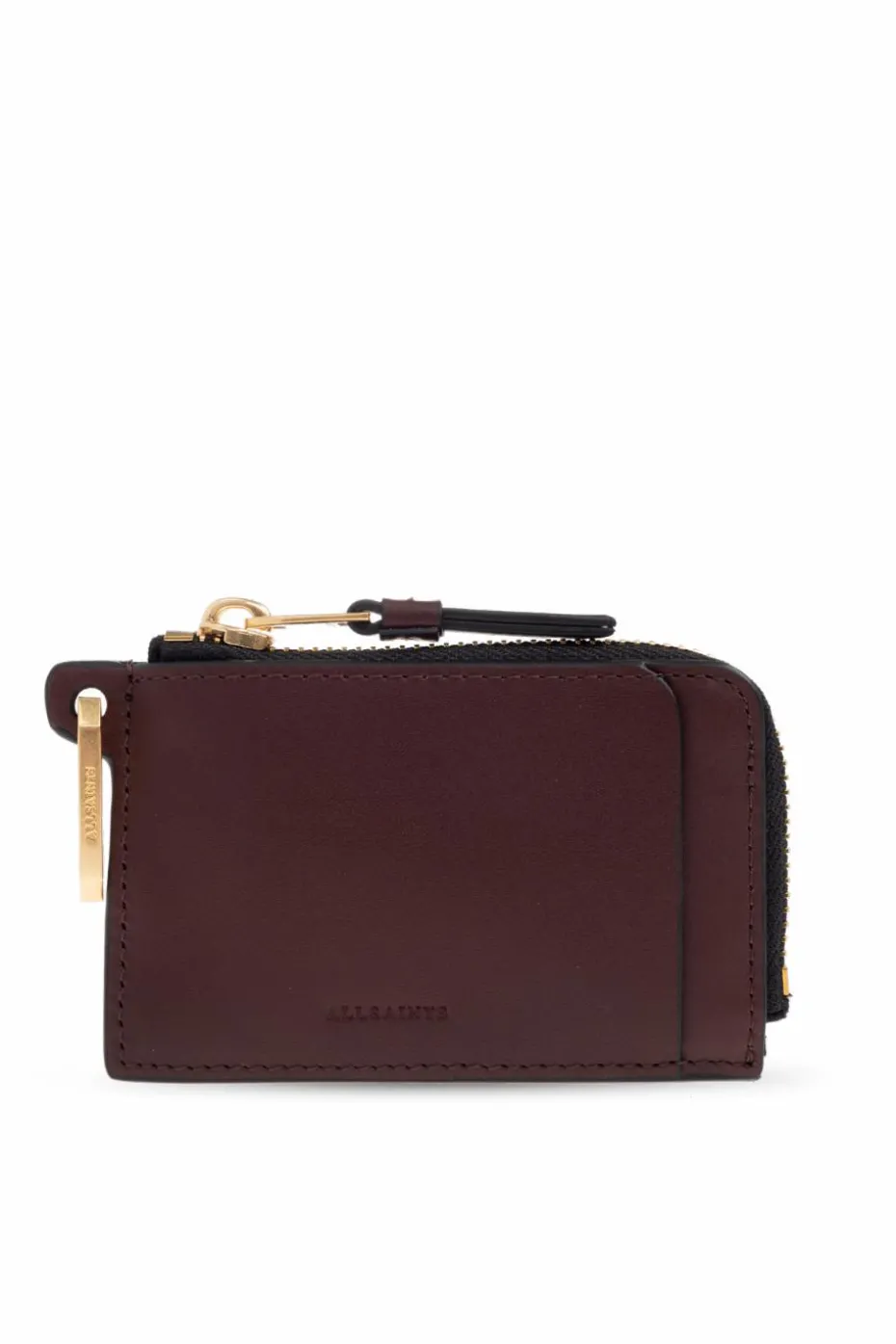 AllSaints BRĄZOWY Etui na karty `Remy`