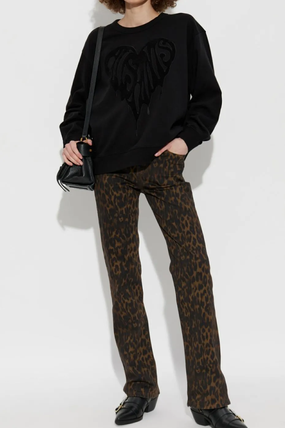 AllSaints CZARNY Bluza `Trip`