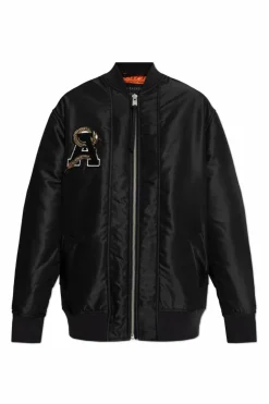 AllSaints CZARNY Kurtka `Bettie` typu `bomber`
