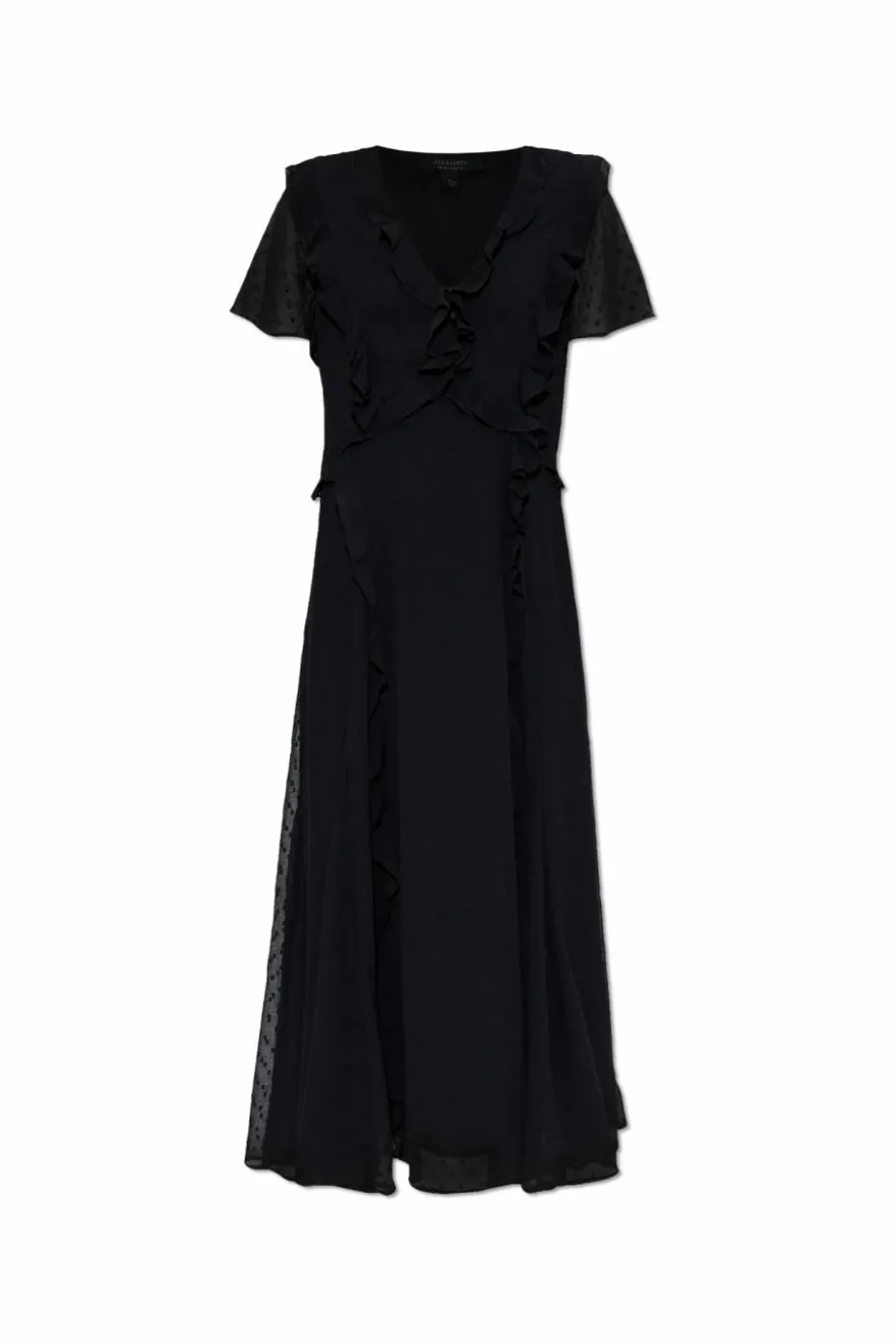 AllSaints CZARNY Sukienka `Mari`