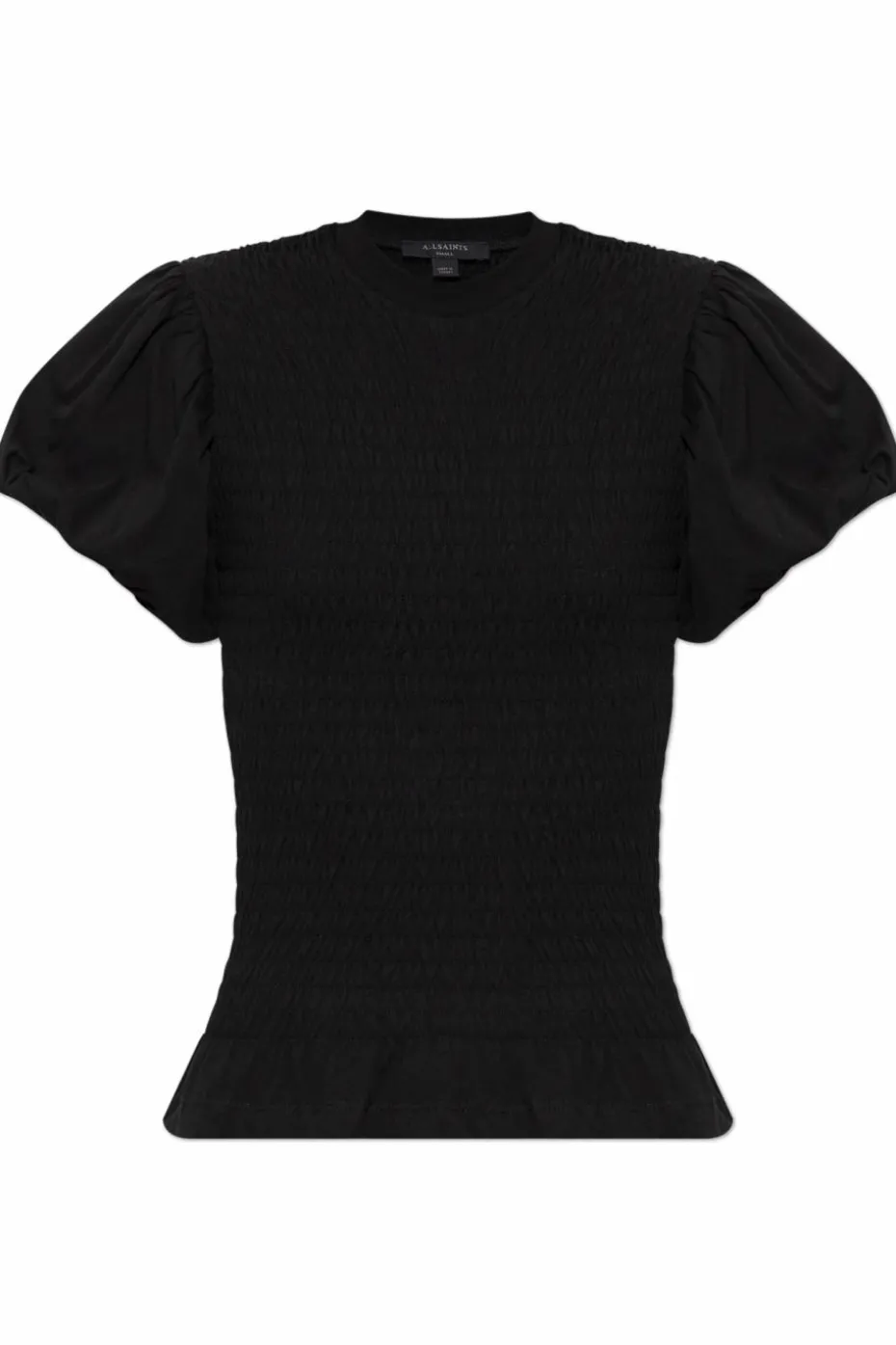 AllSaints CZARNY Top `Dael`