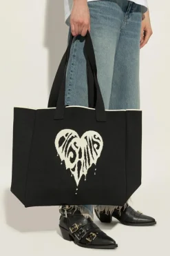 AllSaints CZARNY Torba `Izzy` typu `shopper`