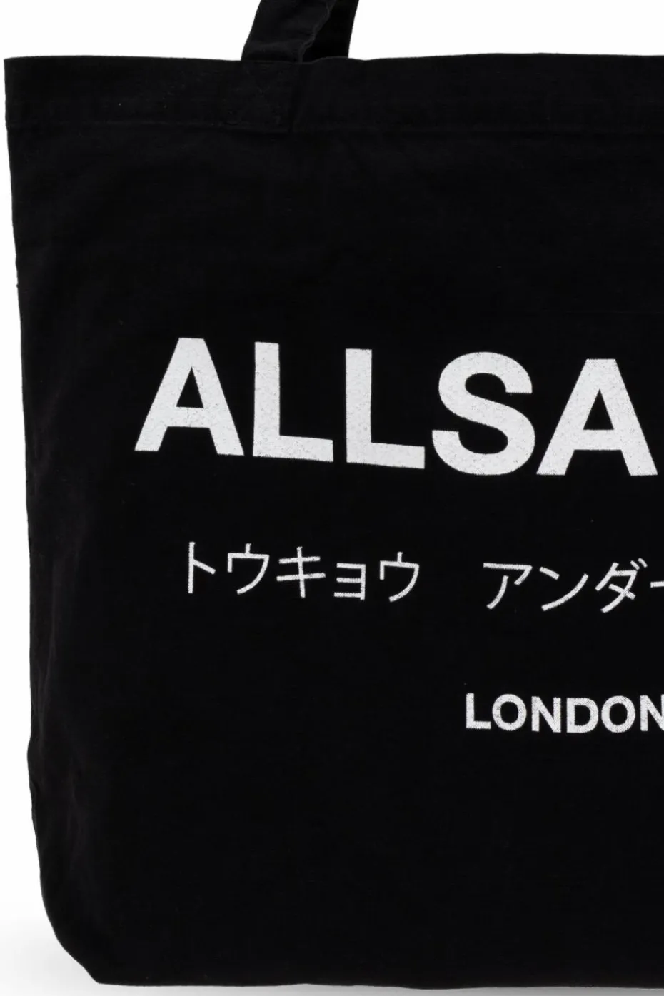 AllSaints CZARNY Torba `Underground` typu `shopper`