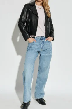 AllSaints NIEBIESKI Jeansy `Brooklyn`