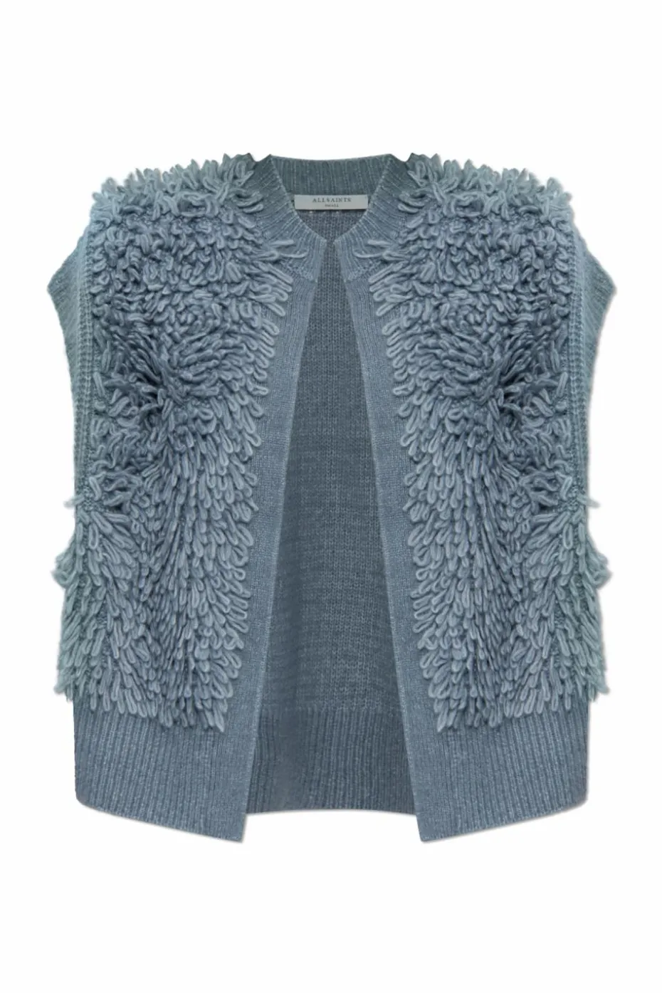 AllSaints NIEBIESKI Kamizelka `Elias`