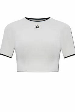Amiri BIAŁY Top z logo