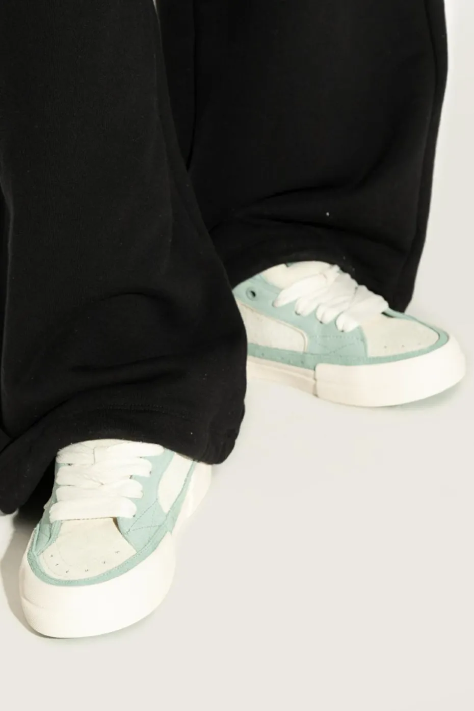 Amiri ZIELONY Buty sportowe `Sunset Skate`
