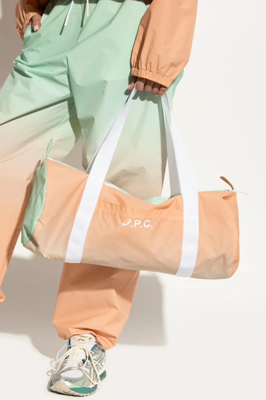 A.P.C. POMARAŃCZOWY APC x ASICS