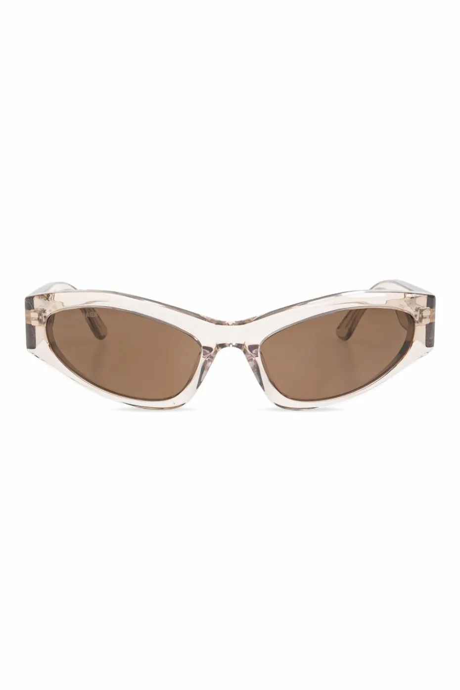 Balenciaga beżowy Okulary przeciwsłoneczne