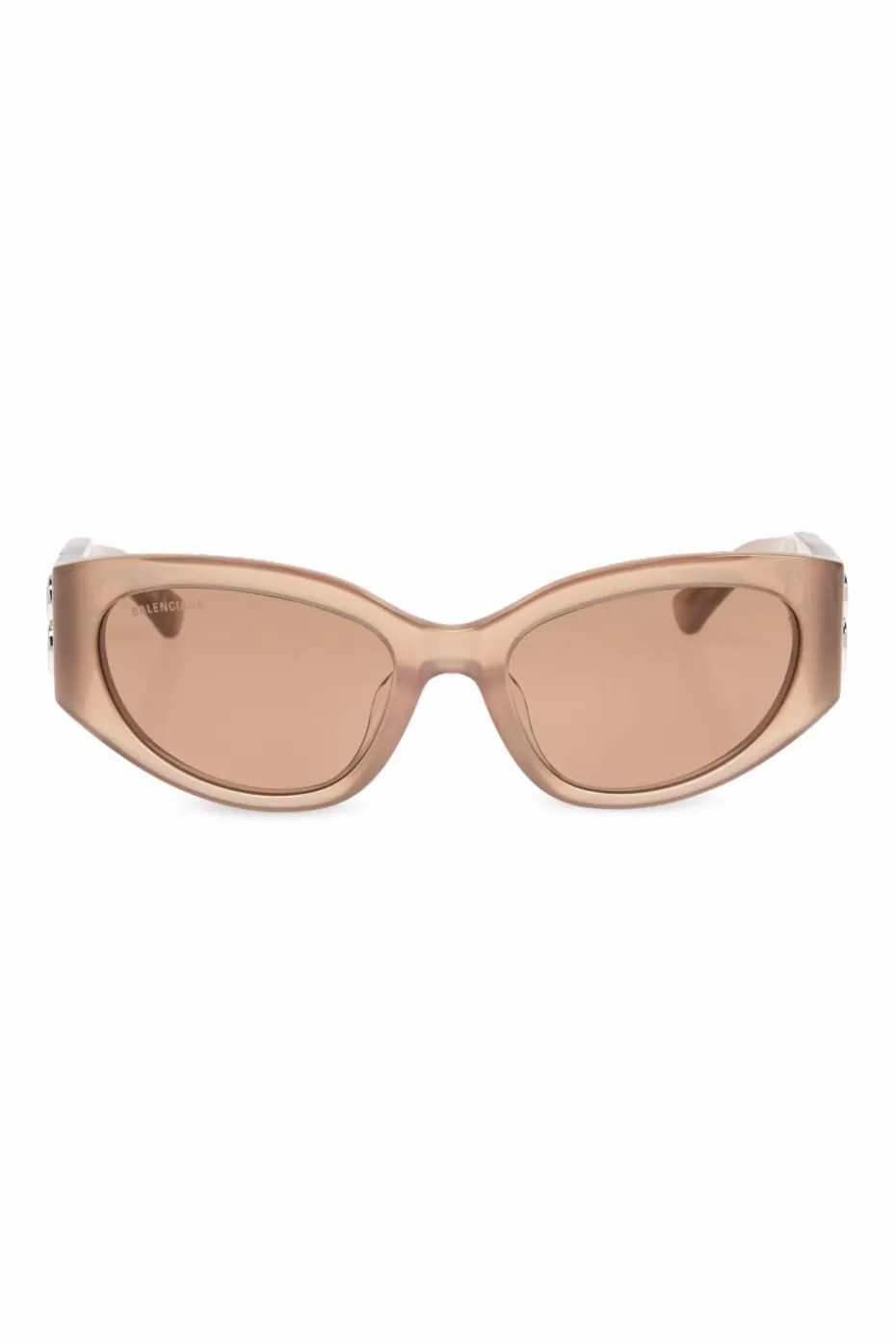 Balenciaga beżowy Okulary przeciwsłoneczne