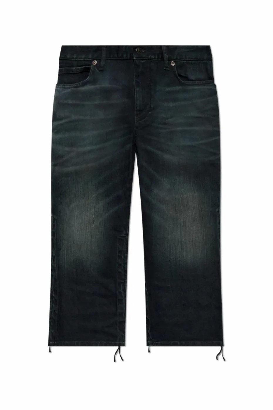 Balenciaga CZARNY Jeansowe szorty
