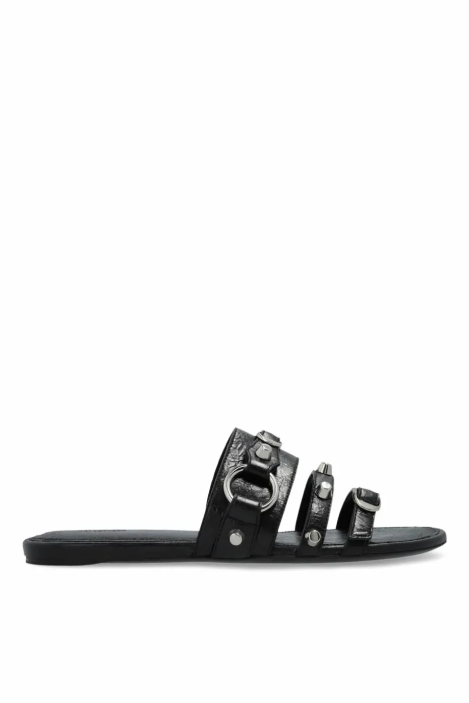 Balenciaga CZARNY Klapki `City`