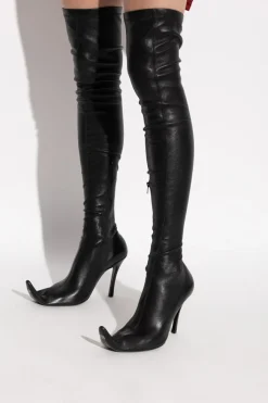 Balenciaga CZARNY Kozaki na obcasie `Poulaine`