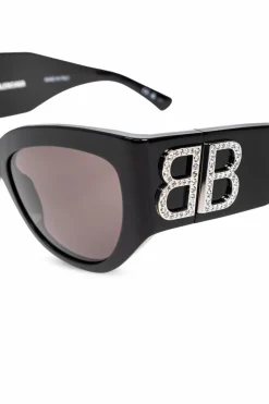 Balenciaga CZARNY Okulary przeciwsłoneczne