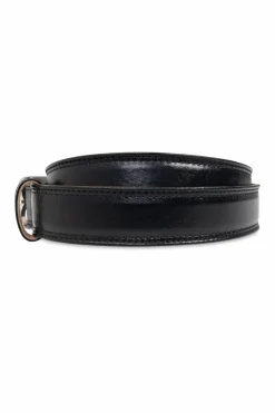 Balenciaga CZARNY Skórzany pasek