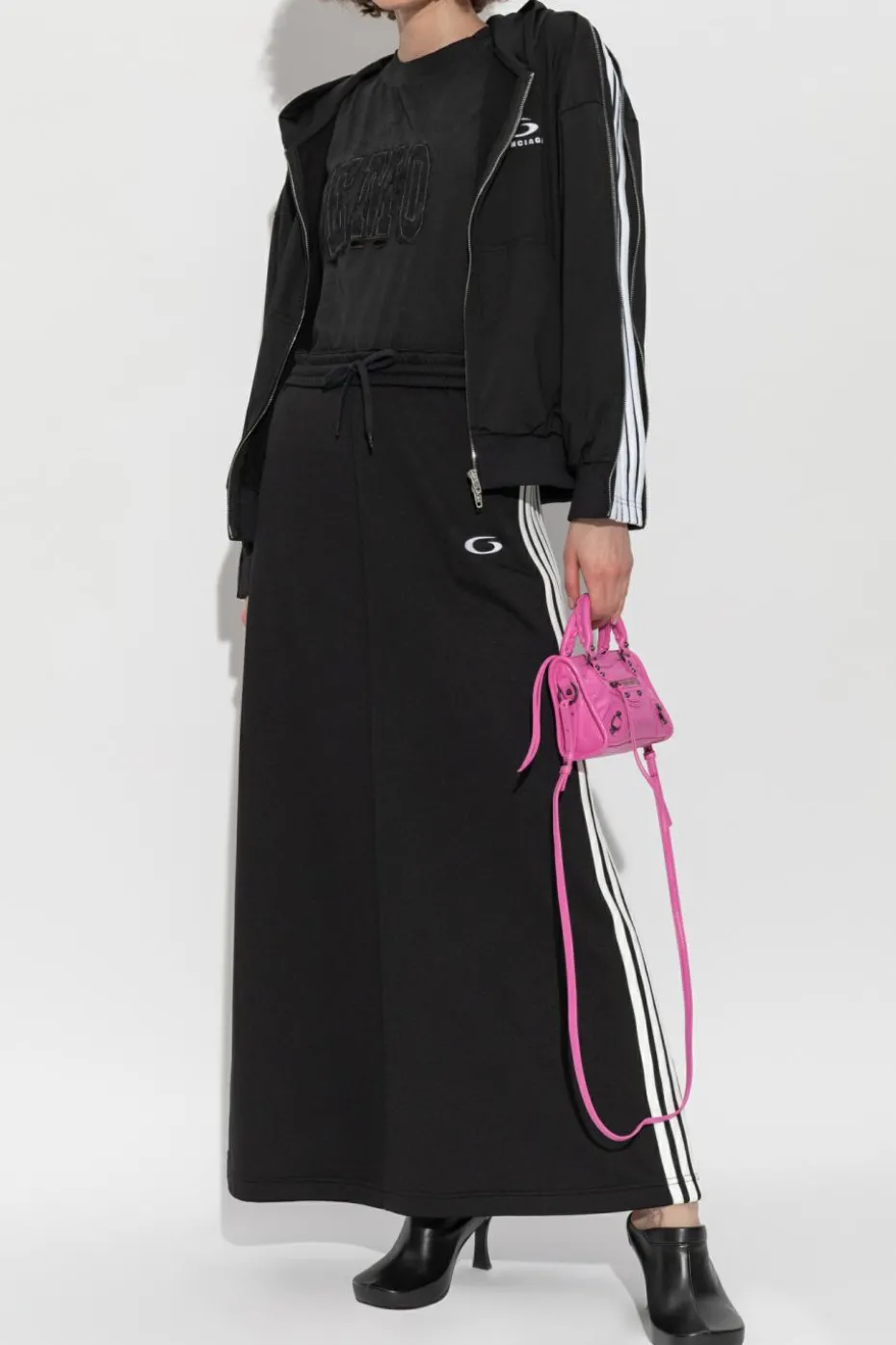 Balenciaga CZARNY Spódnica z logo